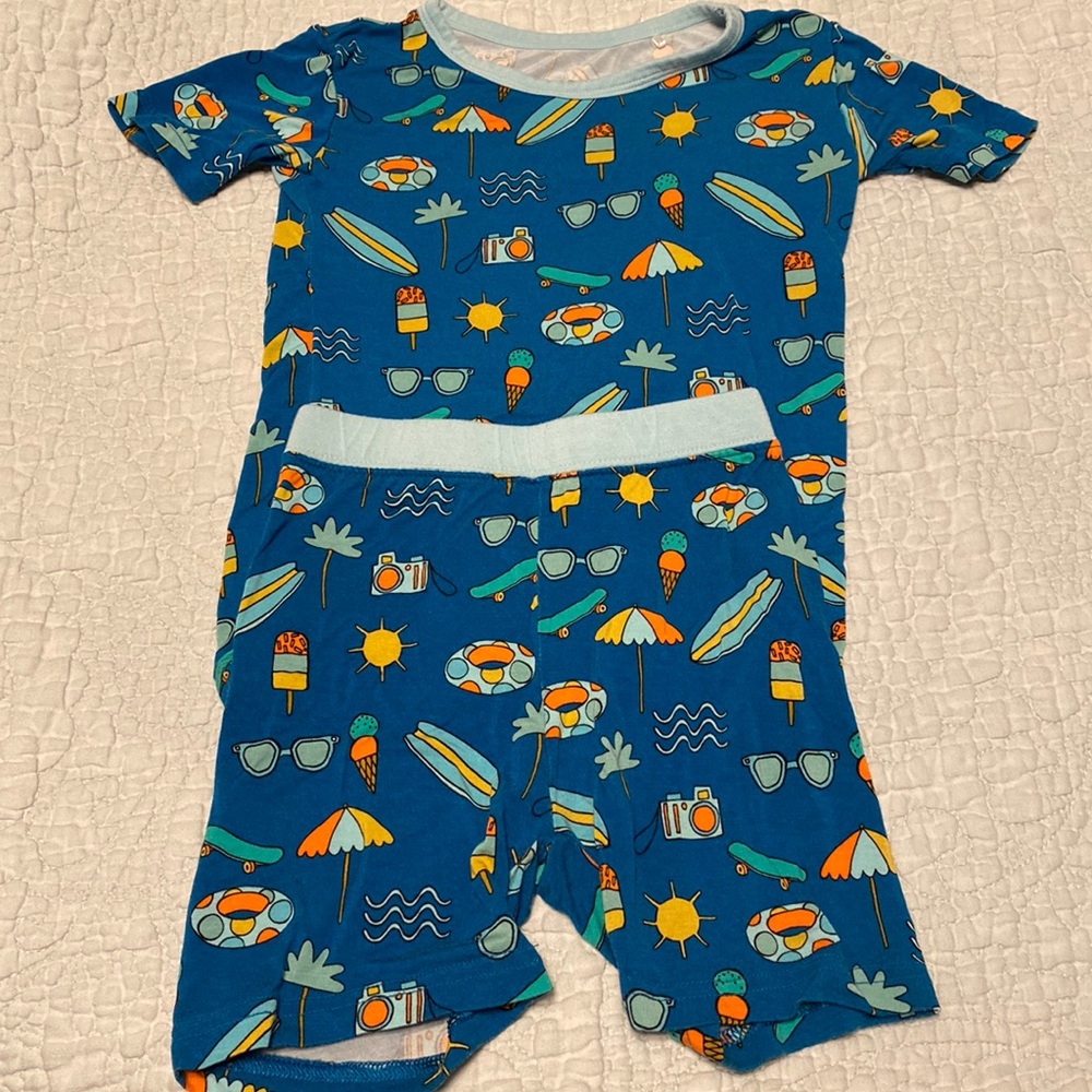 Little Sleepies Surf’s Up 2 Piece Short Set